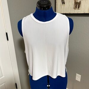 Onzie White Muscle Tee for Women